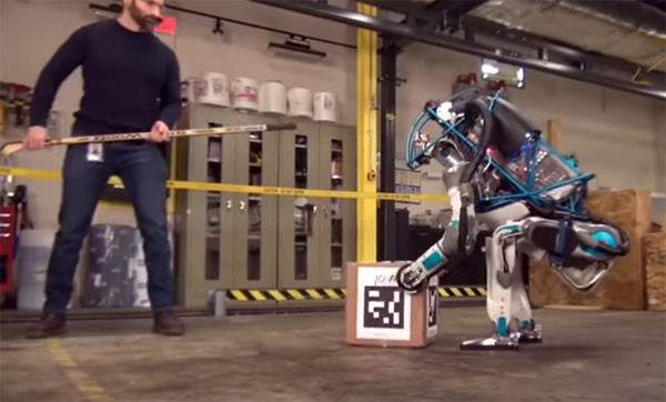 Als de Atlas robot zou kunnen praten