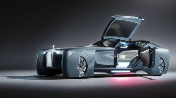 De belachelijk futuristische Rolls-Royce 103EX