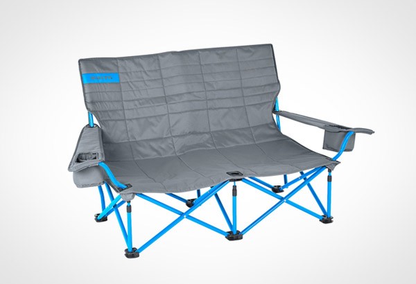 Low Love Seat: een campingstoel voor twee personen