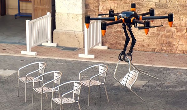 Prodrone: een drone met klauwen