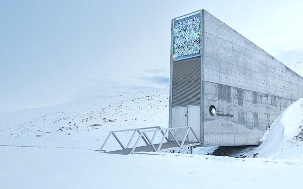 Als de mensheid vergaat kunnen we in deze bunker miljoenen zaden terugvinden