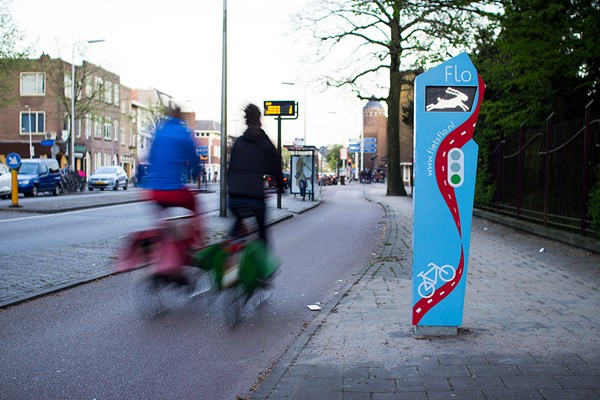 Nederlandse vondst laat fietser minder op het stoplicht wachten