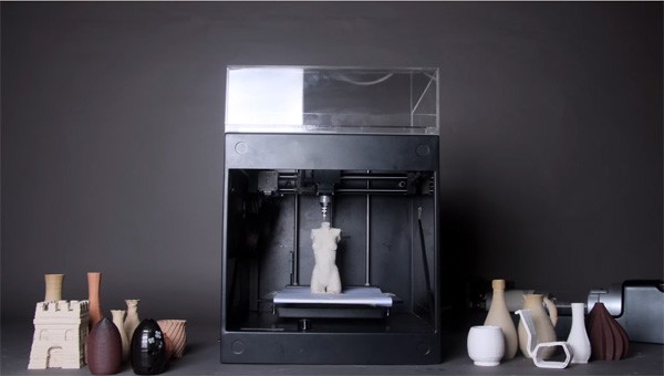 ClayXYZ: een 3D-printer voor klei