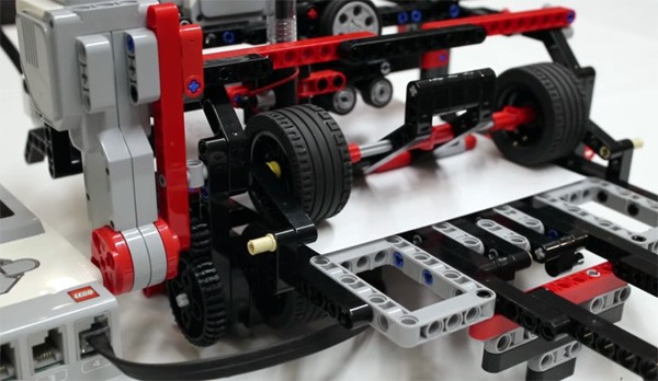 JK Brickworks heeft een printer van LEGO gebouwd