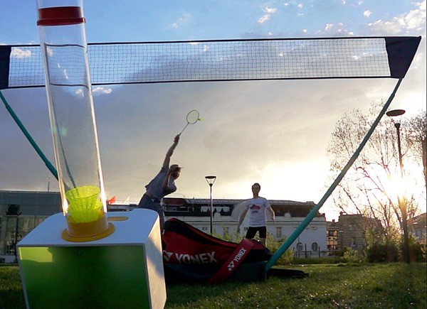 Baddy: een badminton-robot die je helpt met je slag