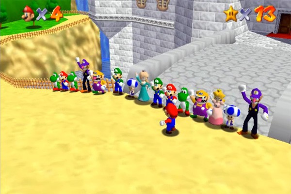 Er is nu een online multiplayer versie van Super Mario 64