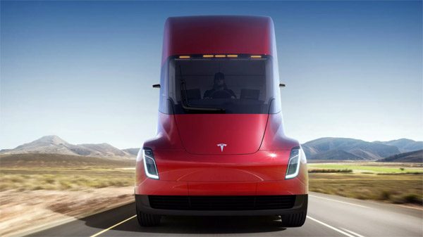 Tesla heeft een nieuwe Roadster en een elektrische vrachtwagen gelanceerd