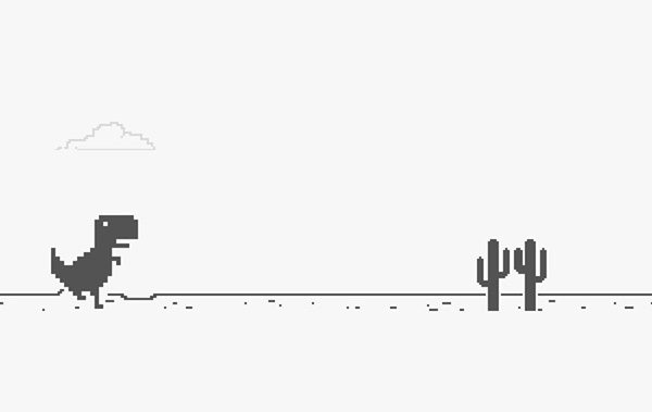 Programmeur traint AI om de Dino-game van Chrome te verslaan