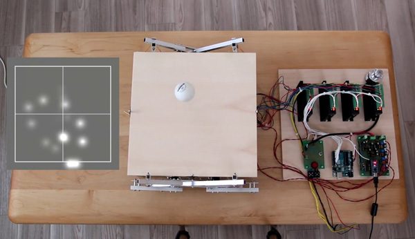 Deze robot houdt een pingpongbal in de lucht door te luisteren