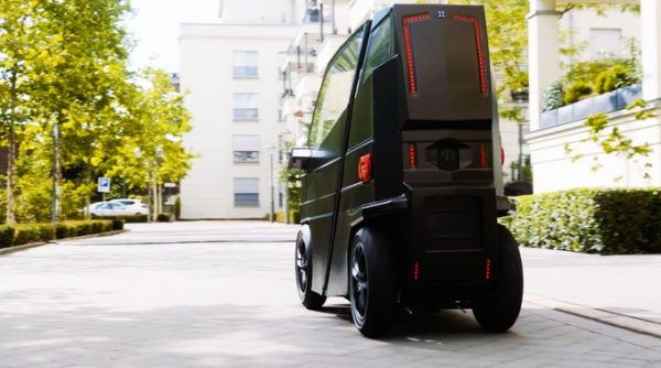 Dit elektrische wagentje schuift zichzelf uit om meer ruimte te maken