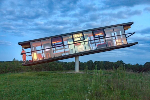 Dit kunstzinnige huis beweegt mee met zijn bewoners