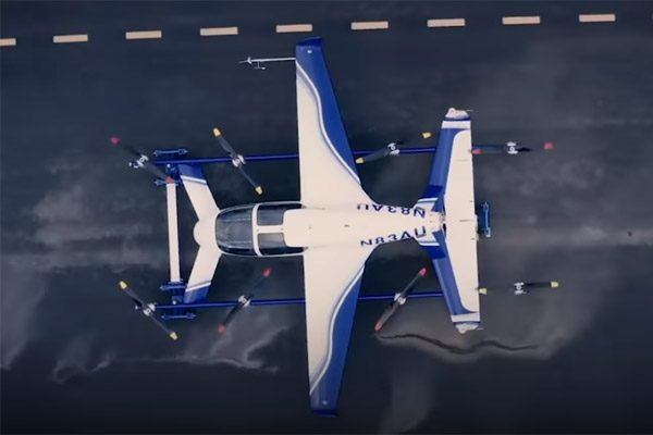 Boeings Autonomous Passenger Air Vehicle maakt een eerste vlucht