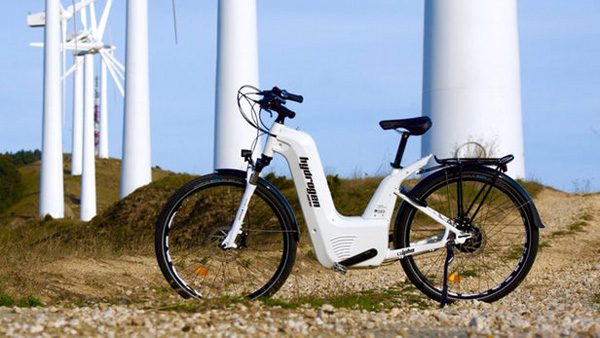 Alpha Bike: fiets met een brandstofcel en een bereik