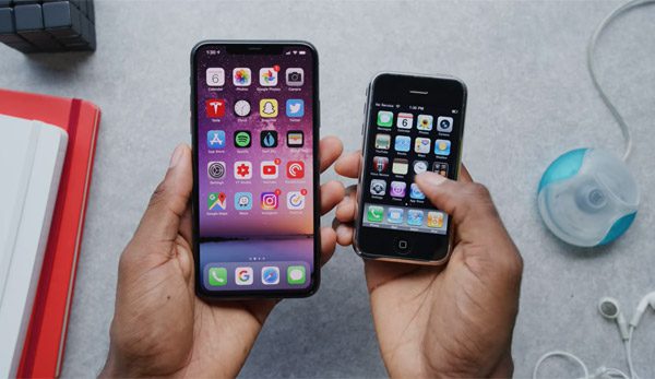 Hoe technologie verandert: van de originele iPhone tot de iPhone 11 Pro Max