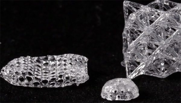 Wetenschappers kunnen complexe 3D-prints met glas maken