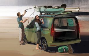 Absoluut invoer wapenkamer De nieuwe Volkswagen Caddy California is een betaalbare kampeerwagen