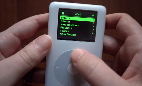 Deze iPod Classic heeft een kleurenscherm en Spotify
